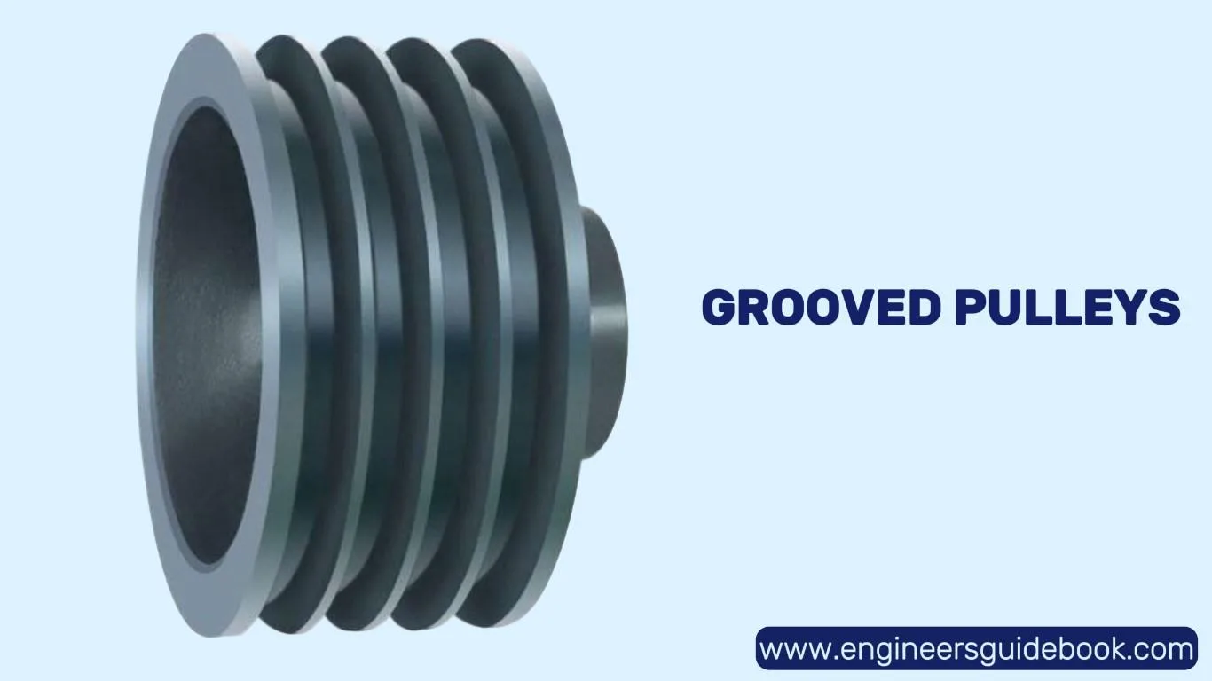 Types of pulley | advantages and disadvantages | 4 Grooved pulleys