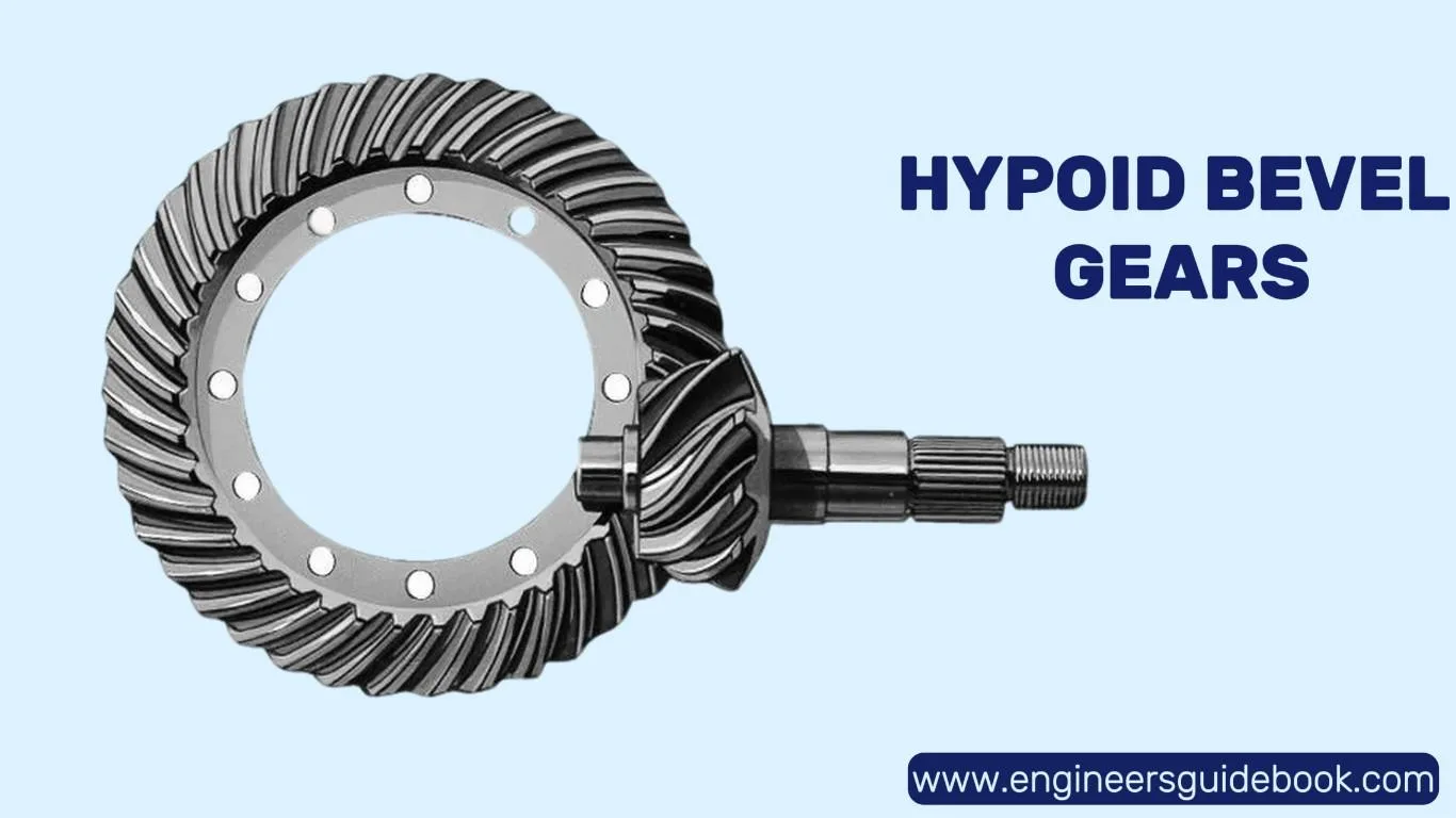 Bevel gears: types and applications 4 Hypoid bevel gears