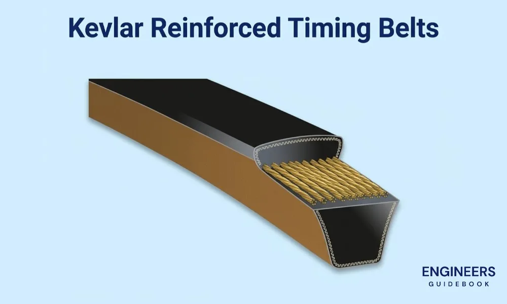 Kevlar reinforced timing belts