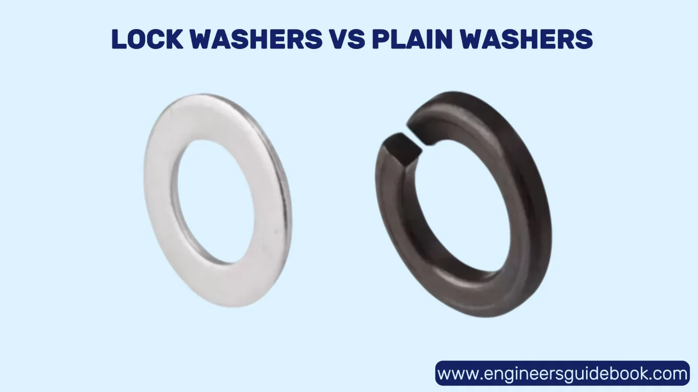 What are lock washers? When should lock washers be used? 1 Lock washers differ from standard washers