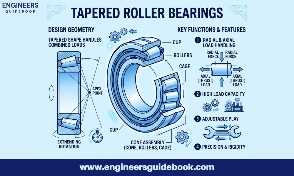 Tapered roller bearings | types and applications | 1 Tapered roller bearings