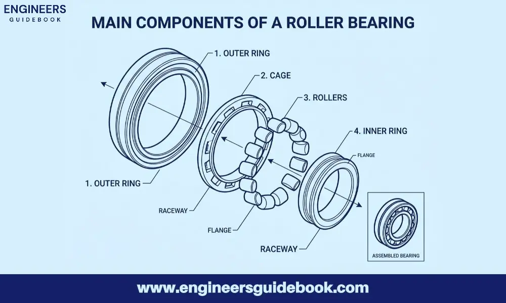 Main-components-of-roller-bearing
