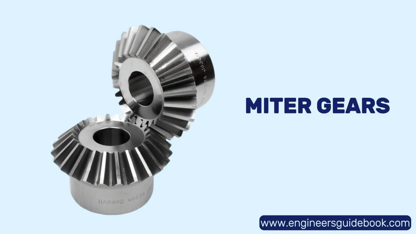 Bevel gears: types and applications 6 Miter gears