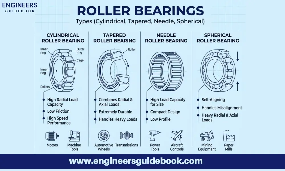 How to choose the right bearing |step-by-step selection guide| 7 Roller bearings