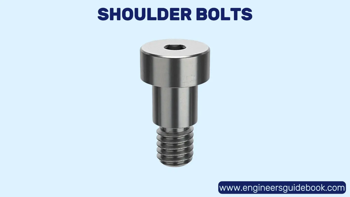 20 types of bolts | advantages and applications | 12 Shoulder bolts