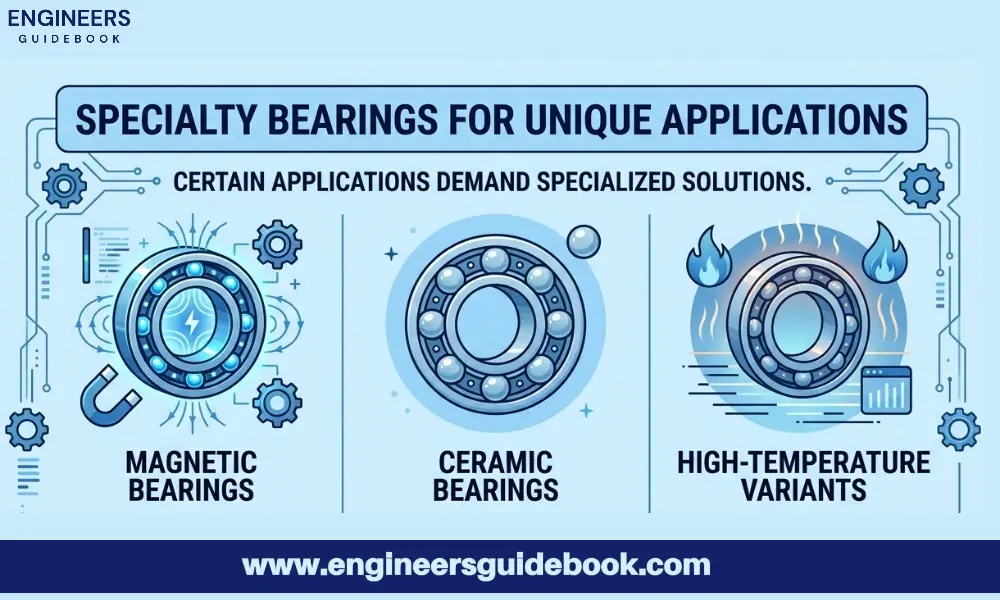 How to choose the right bearing |step-by-step selection guide| 9 Specialty bearings