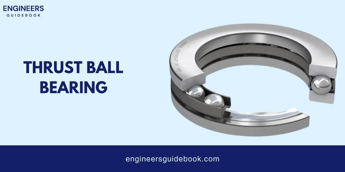 15 types of bearings: a step-by-step guide for engineers 6 Thrust ball bearing
