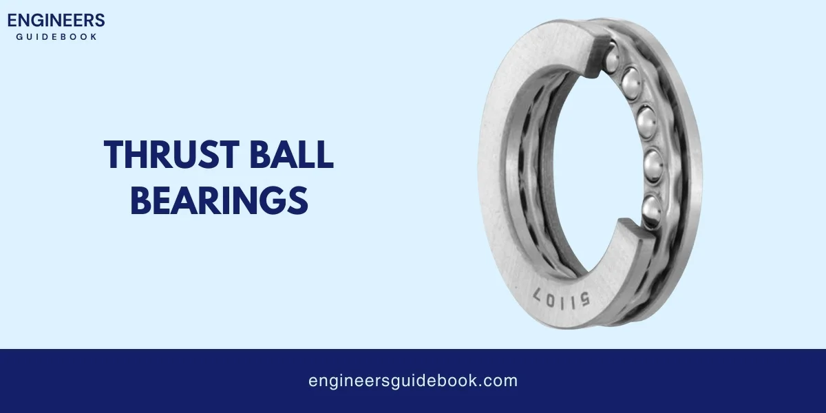 Ball bearings: fundamental concepts and applications 8 Thrust ball bearings