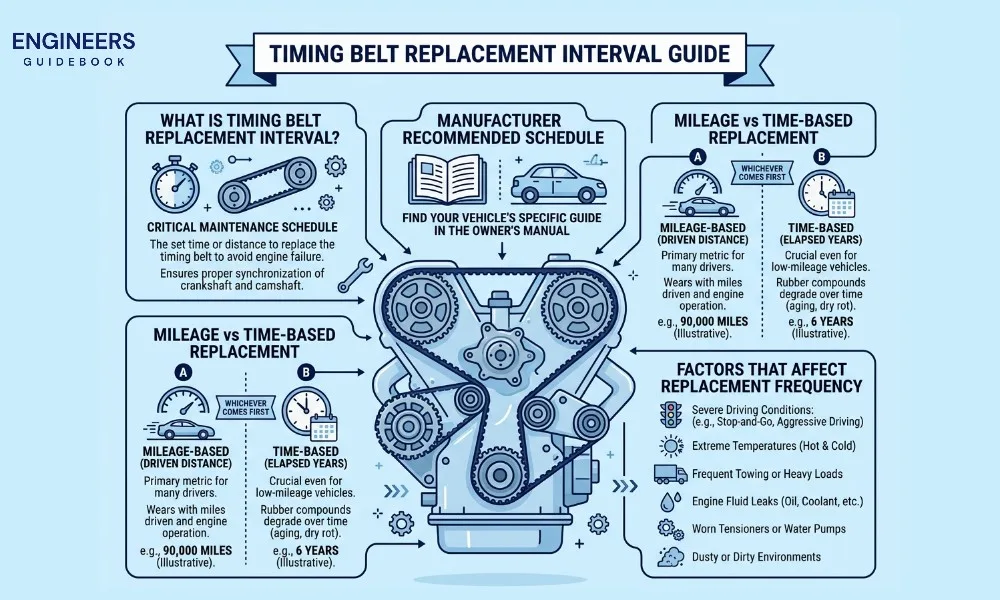 Timing belt replacement interval