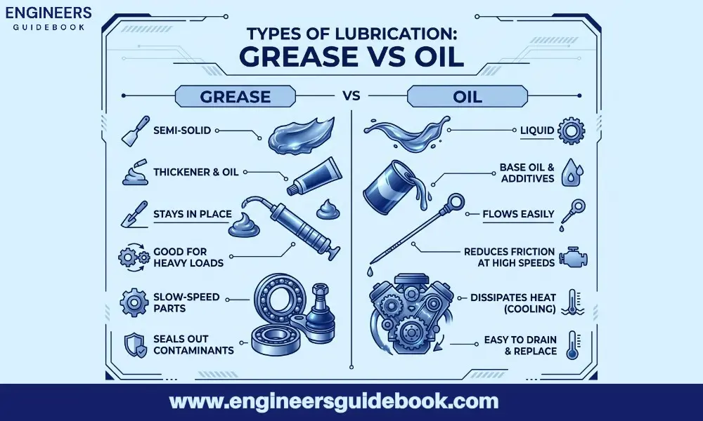 How to choose the right bearing |step-by-step selection guide| 11 Types of lubrication_ grease vs oil