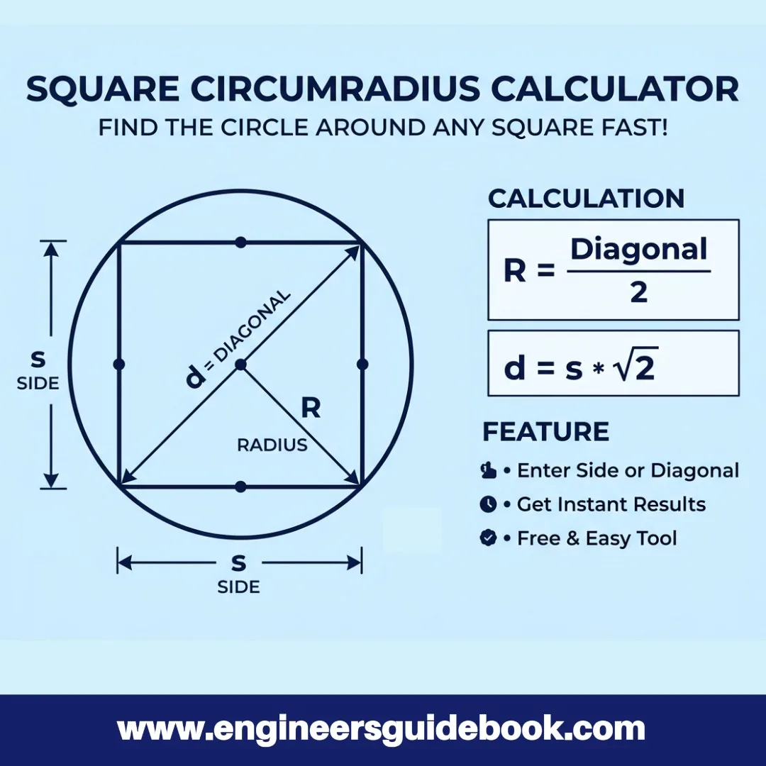Circumradius (Radius of Circumscribed Circle)