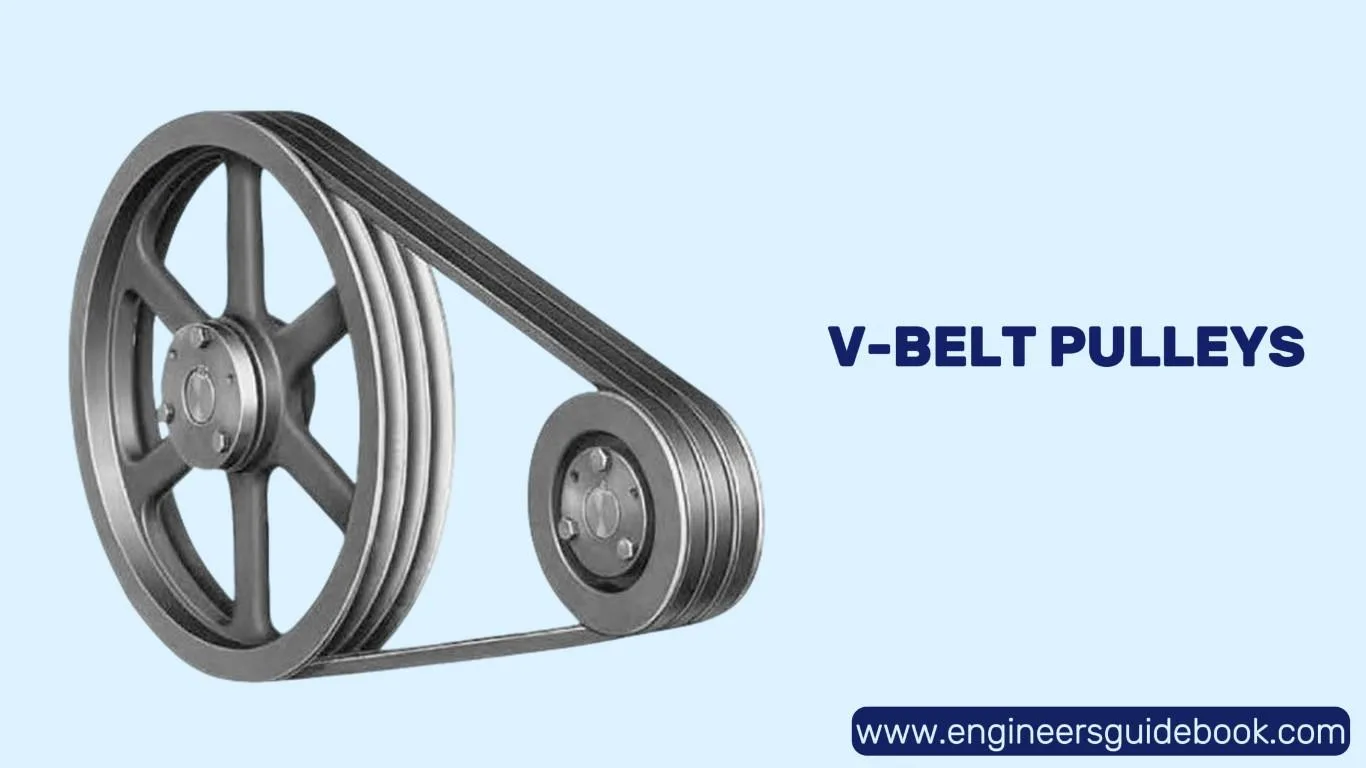 Types of pulley | advantages and disadvantages | 5 V-belt pulleys
