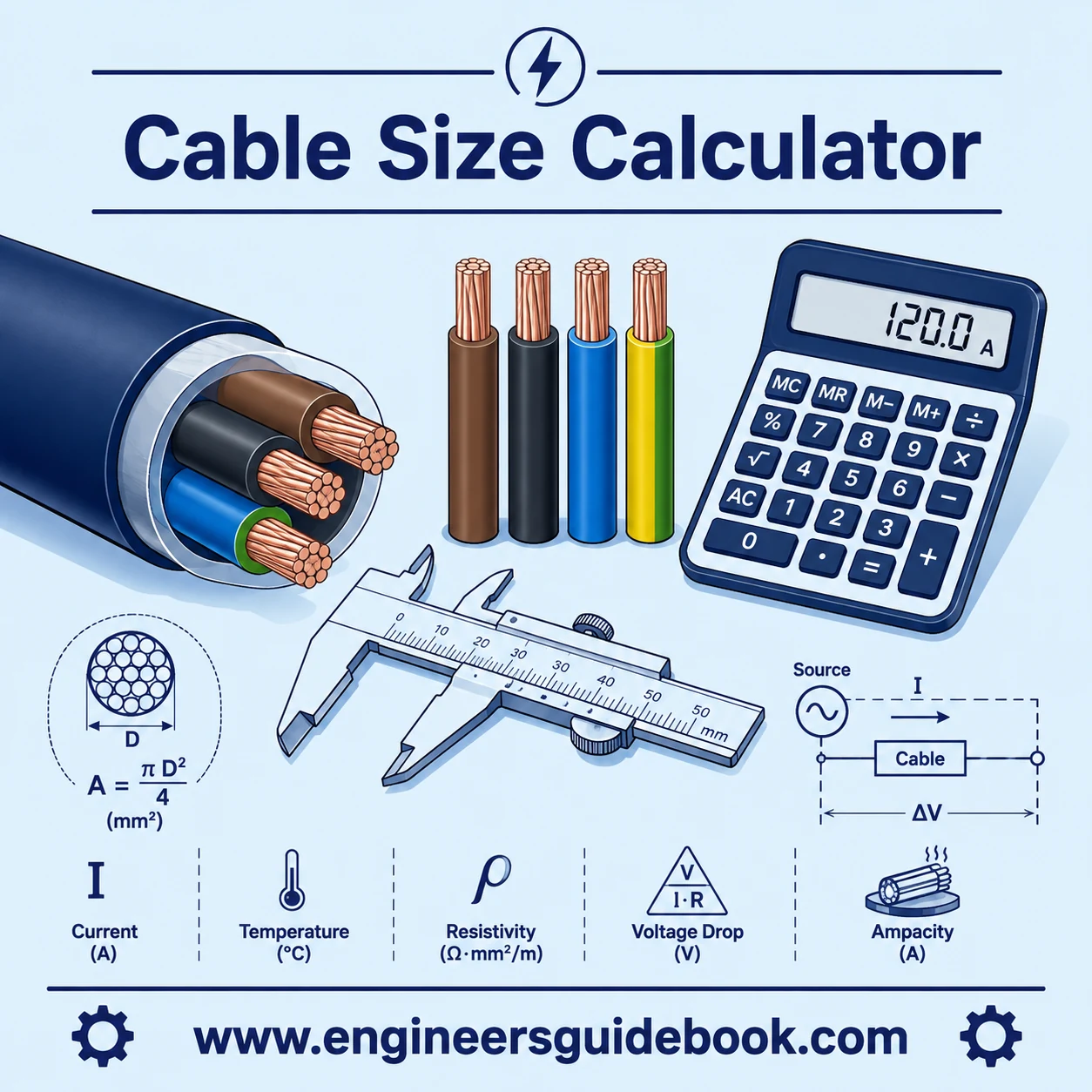 Cable size calculator