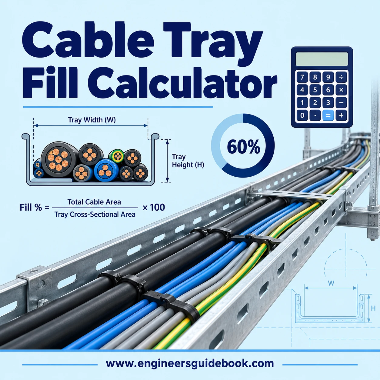 Cable Tray Fill Calculator