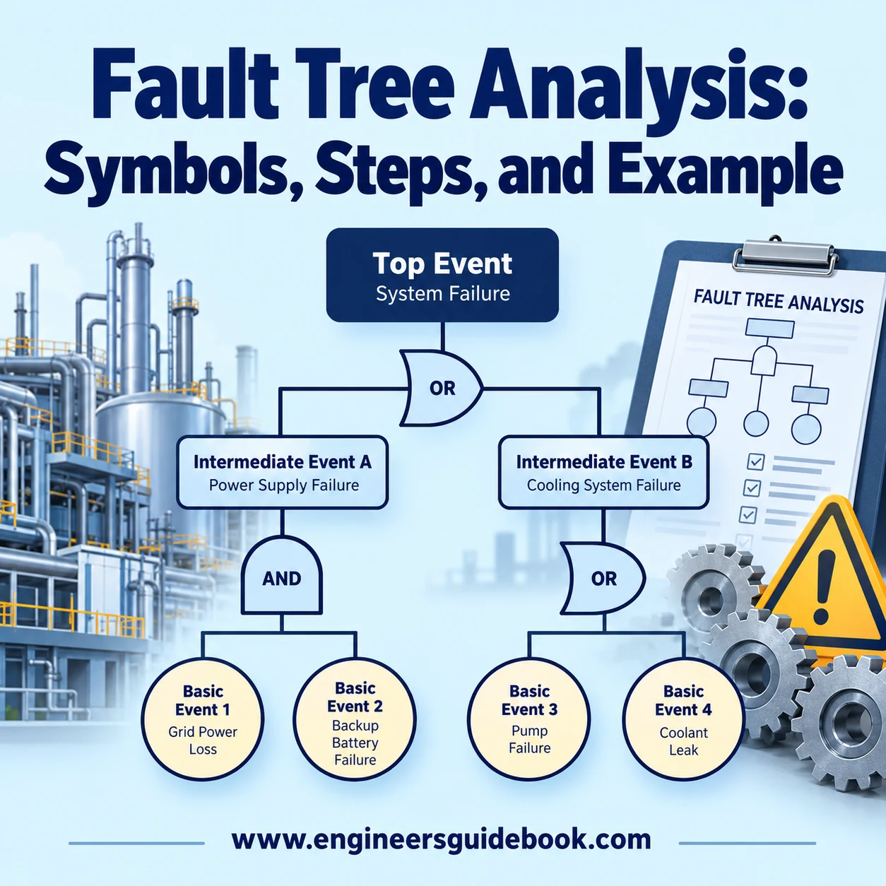 Fault Tree Analysis: Symbols, Steps, and Example
