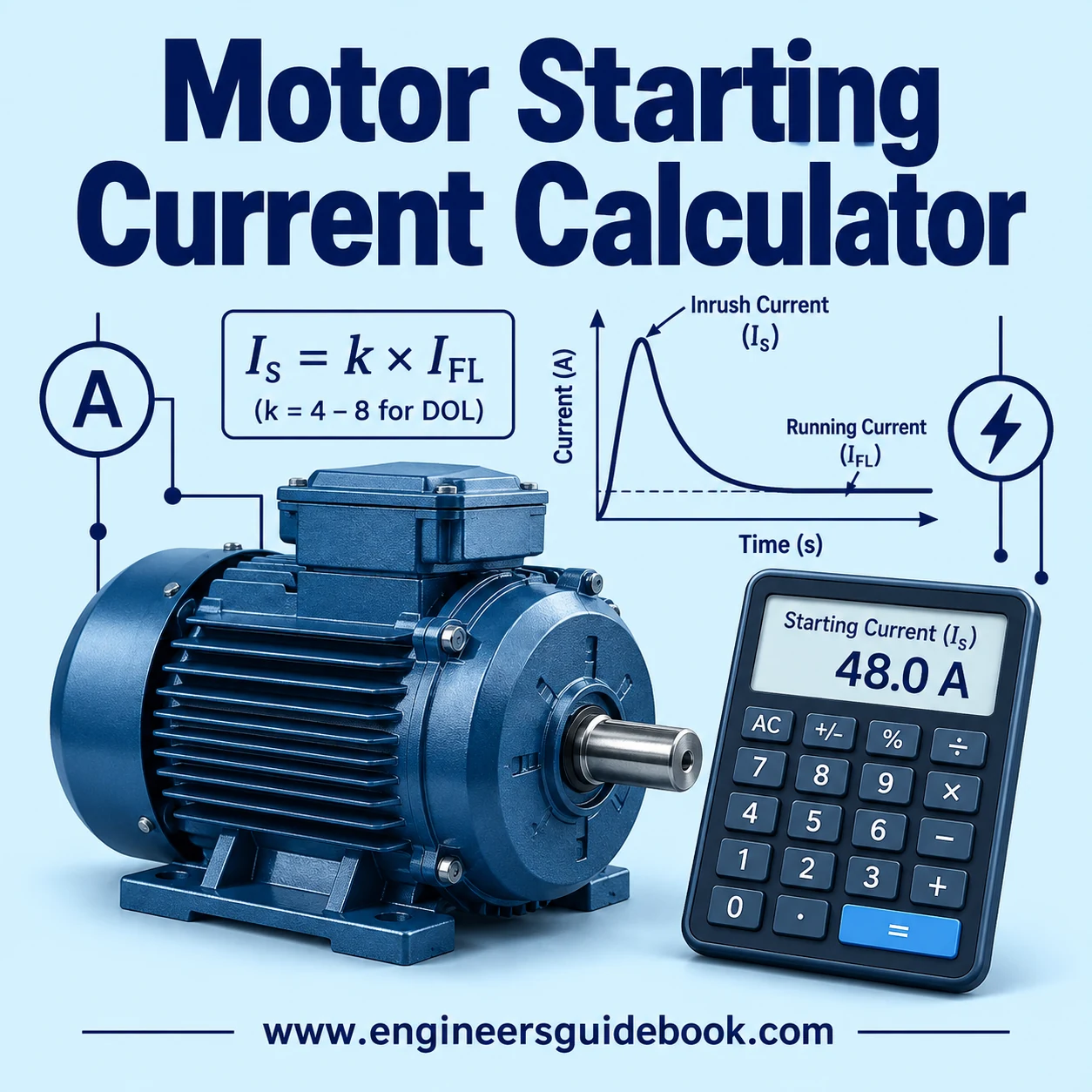 Motor Starting Current Calculator