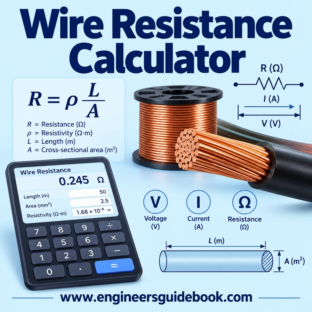 Wire resistance calculator